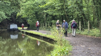 On the canal towpath