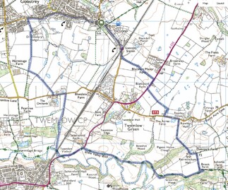 Map of our route